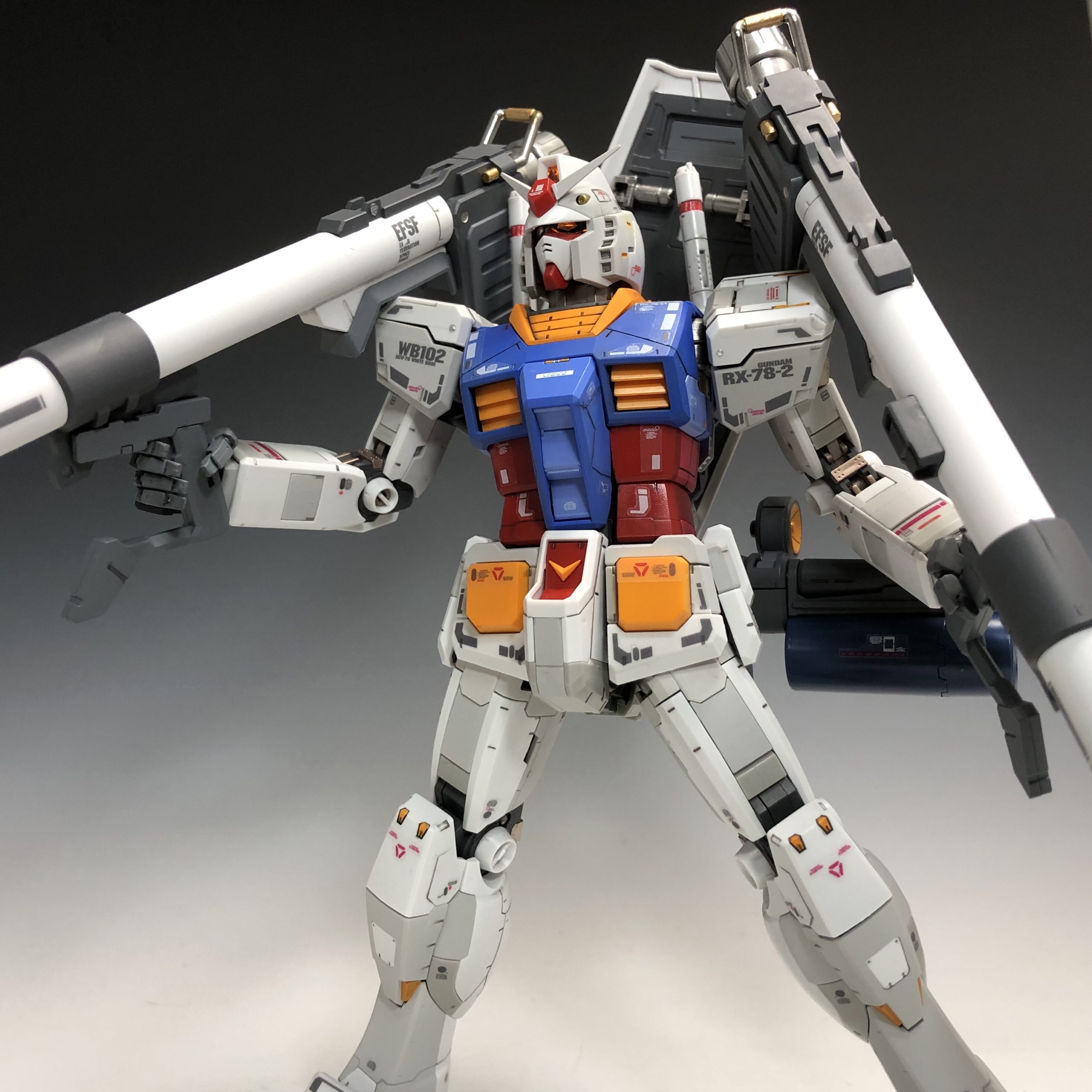 小島良太MG 1/100 ガンダム Ver.3.0+拡張セット 改修塗装済み完成品 完成品