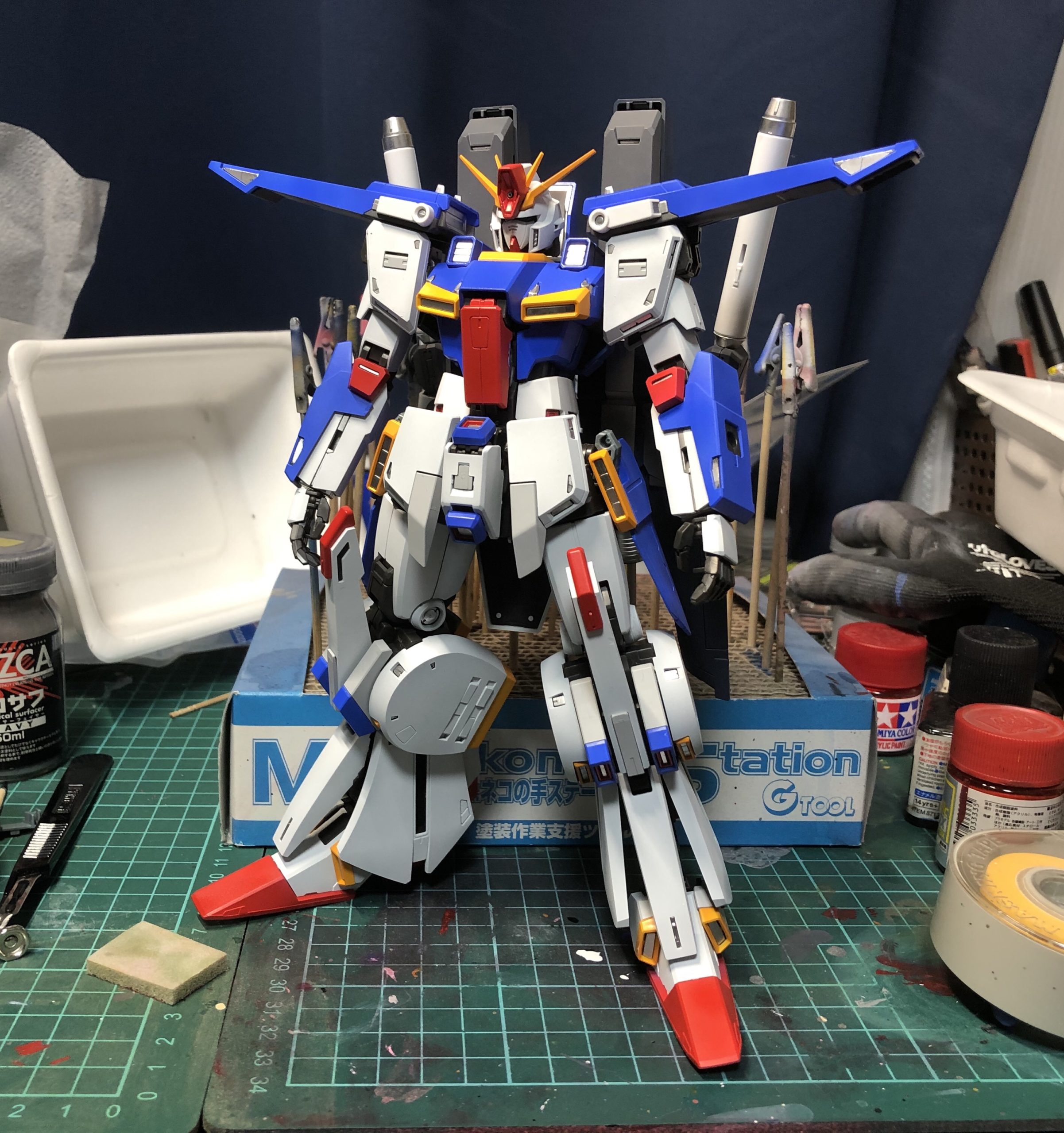 ZZガンダム MG Ver.Ka 塗装済完成品 - 模型/プラモデル